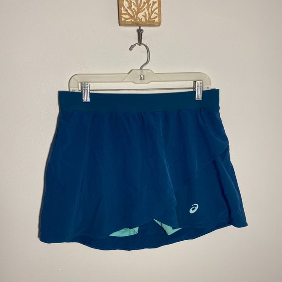Asics Dresses & Skirts - Asics Women's Tennis Skirt 2 N 1 Green